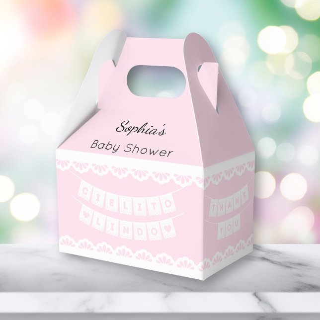 Cielito Lindo Rosa Baby Shower Presentaskar (Skapare uppladdad)