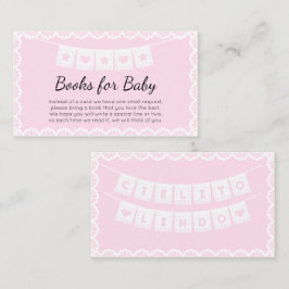 Cielito Lindo Rosa Bokar för Baby Tilläggskort