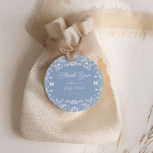 Cielito Lindo Talavera Mexican Baby Shower Tack Gåvor Etiketter