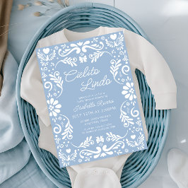 Cielito Lindo Talavera Mexican Boy Shower Inbjudningar