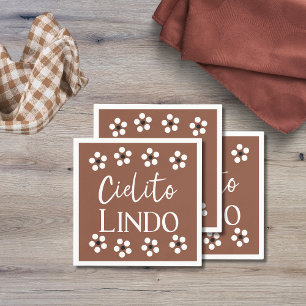 CIelito Lindo Talavera Mexican Fiesta Baby Shower Pappersservett
