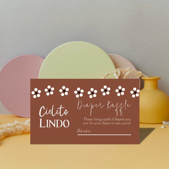 Cielito Lindo Talavera Mexikansk Bebis Badtillfäll Tilläggskort (Skapare uppladdad)
