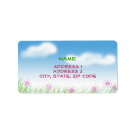 Cielo 02 - Etikett Adressetikett