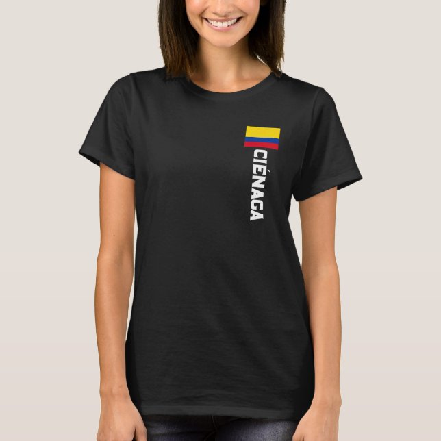 Ciénaga Colombia For Colombian Men Women Kids T Shirt (Framsida)