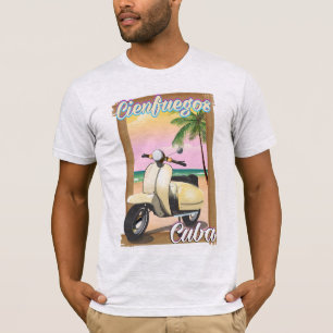 Cienfuegos City Cuban-reseaffisch Tee