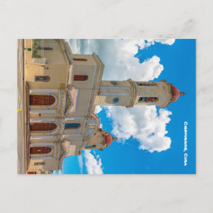 Cienfuegos, Kuba: Kkatolsk katedral i kolonial kat Vykort