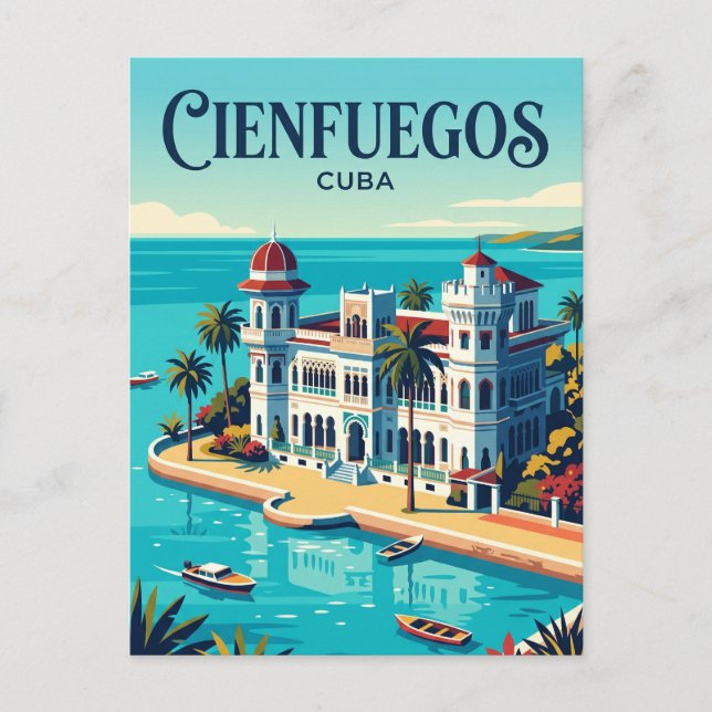 Cienfuegos Kuba Vykort (Framsida)