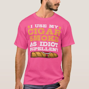 Cigar Aficionado jag använder min cigarrök som Idi T Shirt