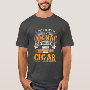 Cigar Älskare Min bil och röka min cigarr T Shirt