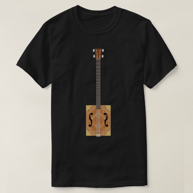 Cigar Box Guitars 4 T Shirt (Design framsida)