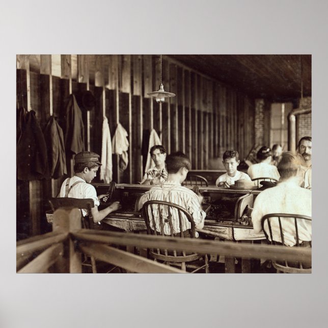 Cigar Boys, 1909 Poster (Framsidan)