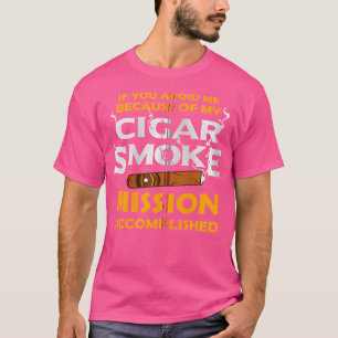 Cigar För Män Cigar Rökare Rökning Fars Dag T Shirt