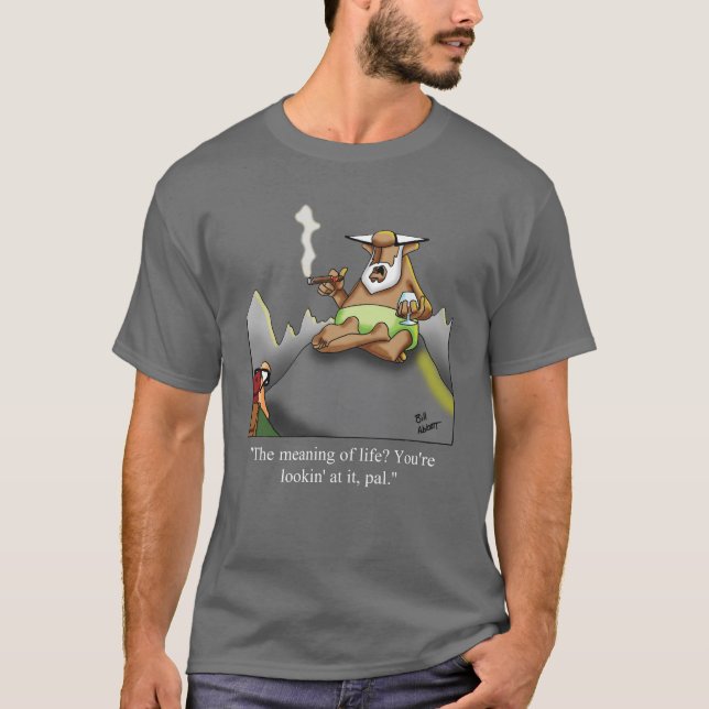 Cigar Humor Tee Shirt Gift (Framsida)