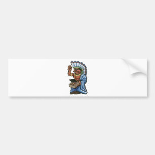 Cigar Indian Bildekal