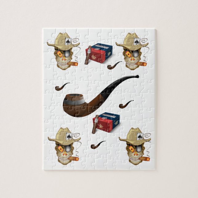 Cigar Jigszawa Puzzle Pussel (Vertikal)