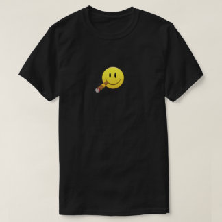 Cigar Lycklig Ansikte T Shirt