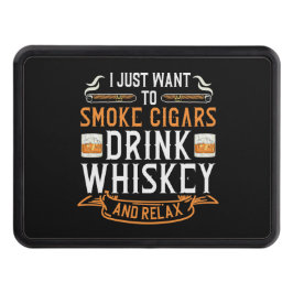 Cigar- och Whiskey-citat Dragkroksskydd
