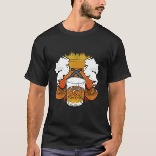 Cigar och Whiskey T Shirt