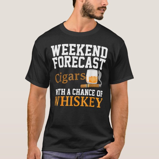 Cigar och whisky Graphic Women Manar Cigar F T Shirt (Framsida)