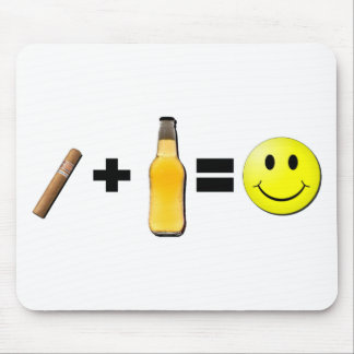 Cigar + öl = lycka musmatta