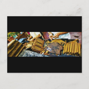 Cigar Skapar på Arthur Avenue-vykort Vykort