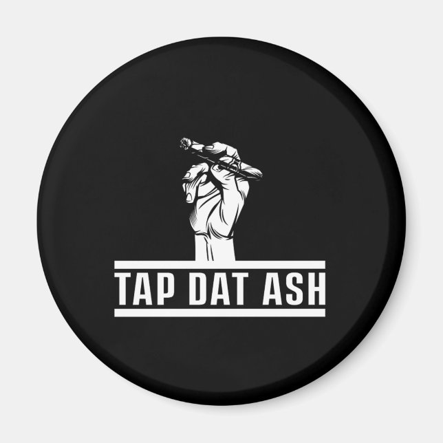 Cigar Smoker Ashtrays Humidor Tobacco Cigar Älskar Magnet (Framsidan)