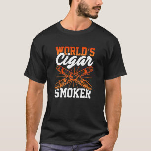 Cigar Smoker Cigarette Rökning Tobacco Cigar Cigar T Shirt