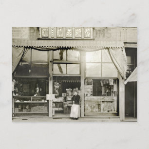 Cigar Store, Circa 1900 Vykort