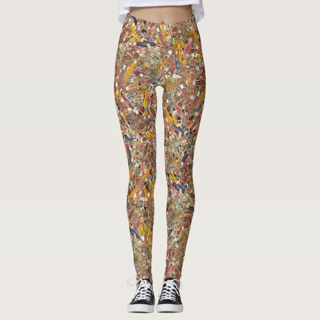 Cigar Wrappers Leggings (Framsida)