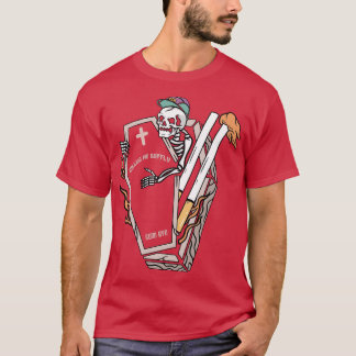 Cigarett och död t shirt