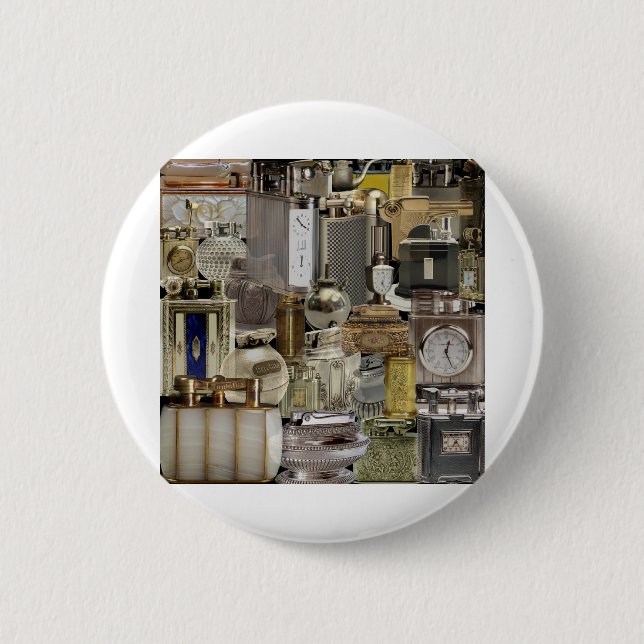 cigarettändare av vintage knapp (Framsida)