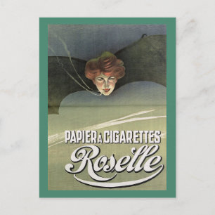 Cigarette Annons Vintage Vykort