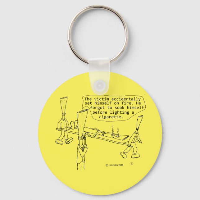 Cigarette Burn Reed Nyckelring (Framsida)