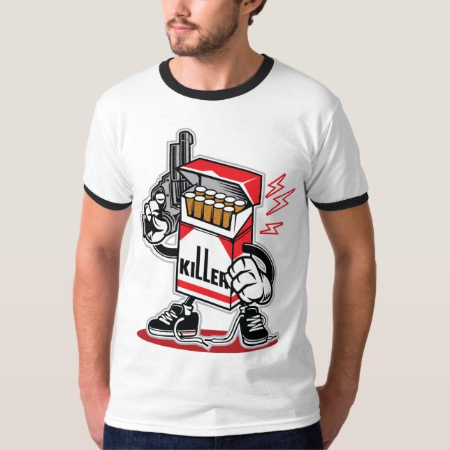 Cigarette Killer T Shirt (Framsida)
