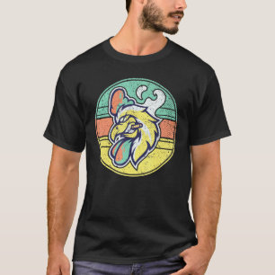 Cigarette Smoker Tupp Farmer Farm Animal Chicke T Shirt