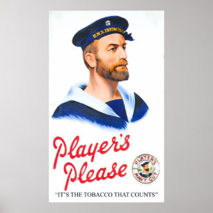 Cigarette-vintage läggs till för Poster