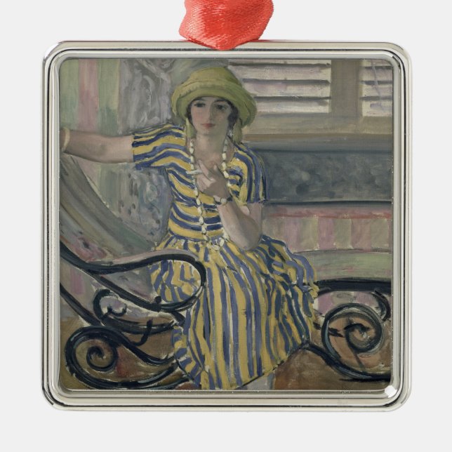 Cigaretten Julgransprydnad Metall (Framsidan)