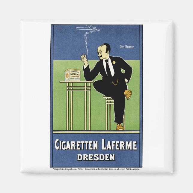 Cigaretten Laferme Magnet (Framsidan)