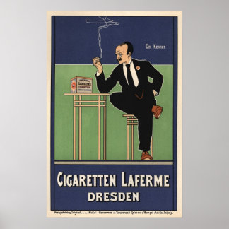 Cigaretten Laferme Poster
