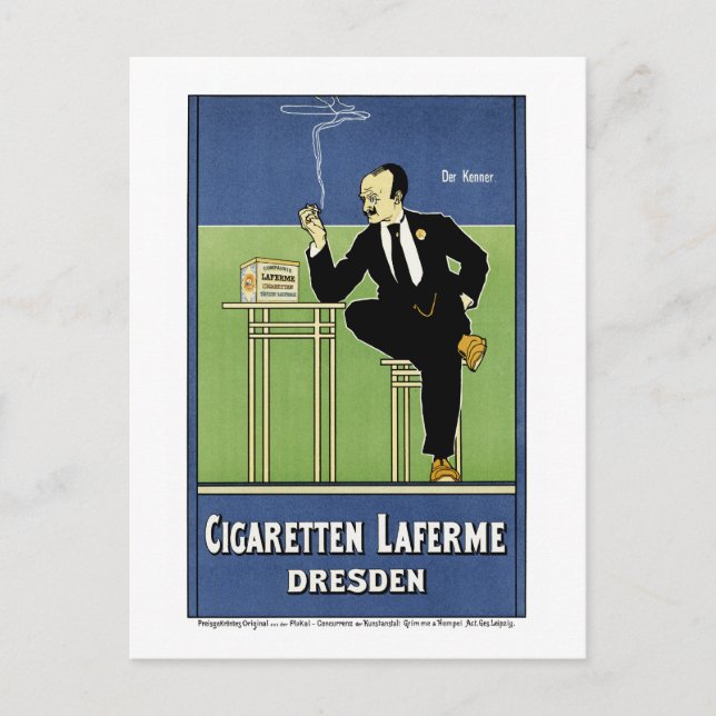 Cigaretten Laferme Vykort (Framsida)