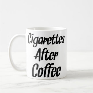 Cigaretter efter kaffe - offerter kaffemugg