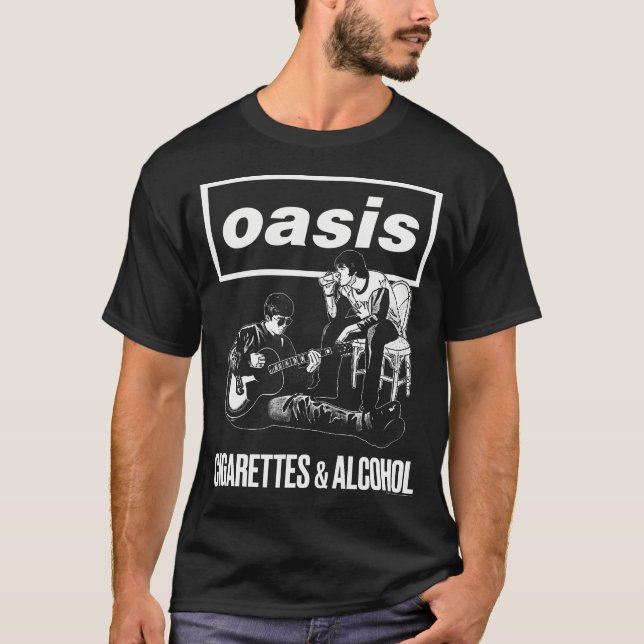 Cigaretter och alkohol t shirt (Framsida)