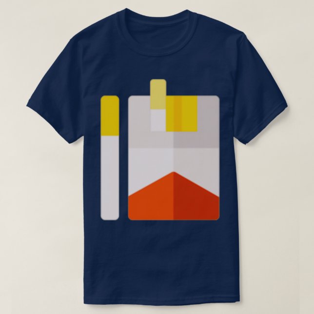 Cigaretter T Shirt (Design framsida)