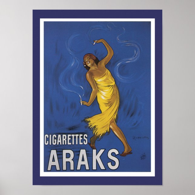 Cigarettes Araks annons Poster (Framsidan)