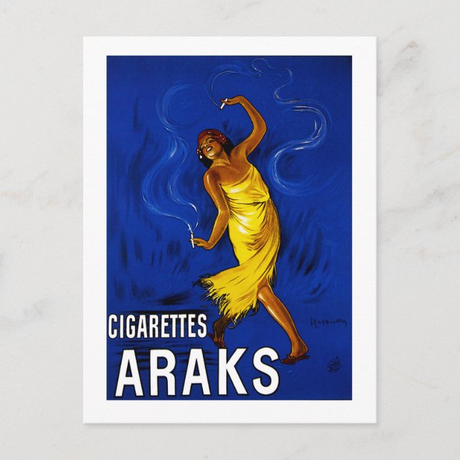 Cigarettes Araks Vykort (Framsida)