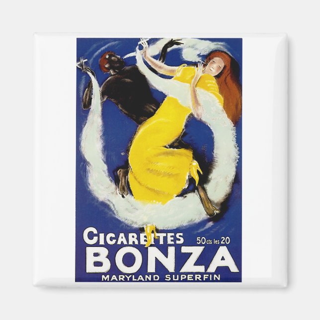 Cigarettes Bonza Magnet (Framsidan)