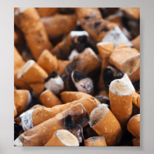 Cigarettknappar Poster