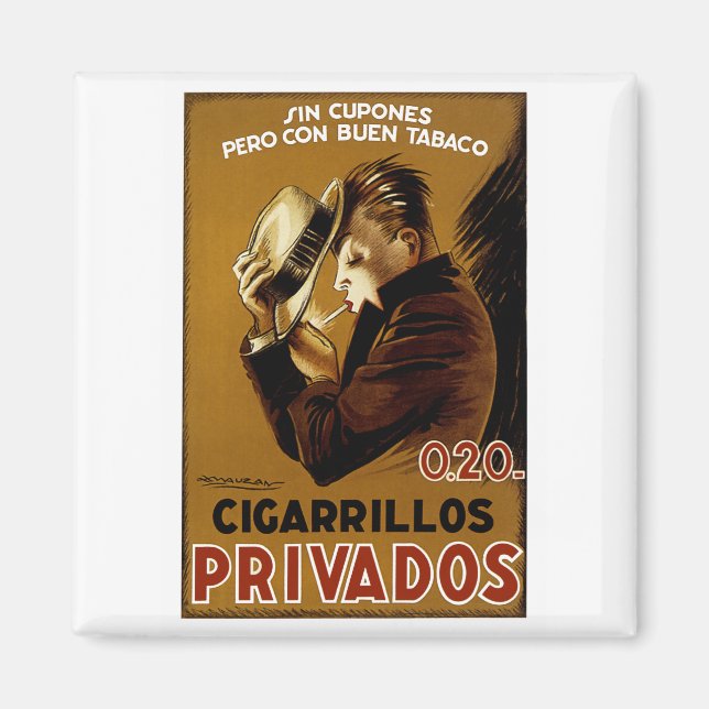Cigarillos Privados Magnet (Framsidan)