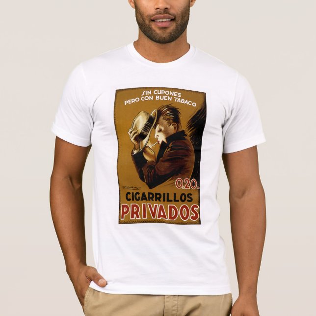 Cigarillos Privados T Shirt (Framsida)