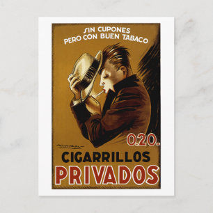 Cigarillos Privados Vykort